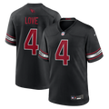 Arizona Cardinals Jeremiyah Love Black Alternate Game Player Jersey product image 1, provided for visual reference and