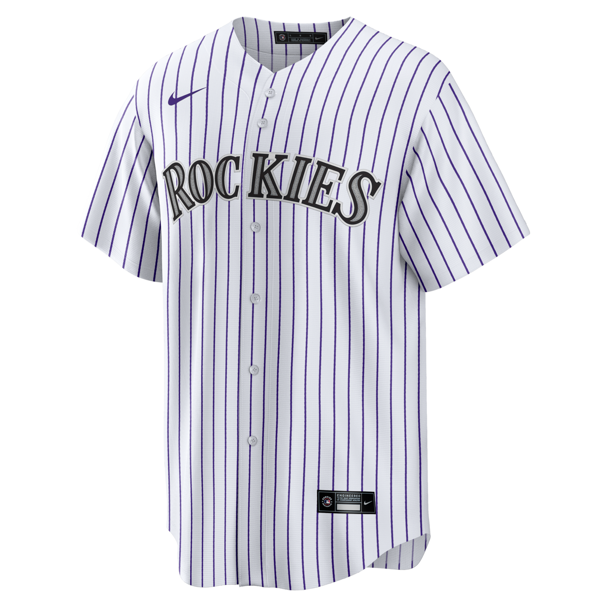 Colorado Rockies Todd Helton White Home Retired Player Replica Jersey product image 3, provided for visual reference and