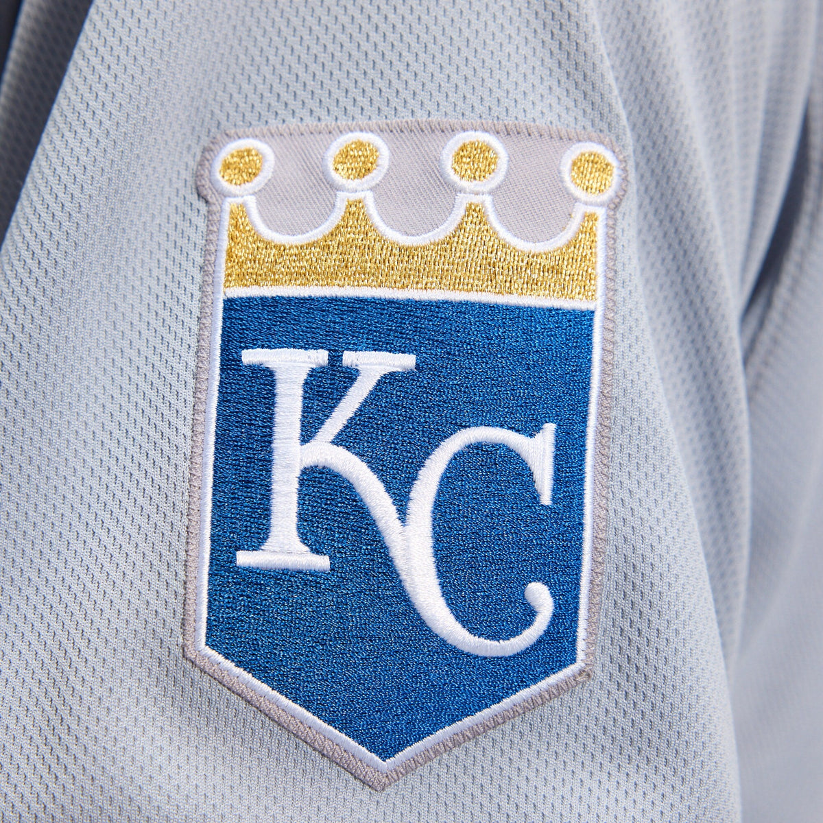 Kansas City Royals Gray 2022 Road Authentic Jersey product image 3, provided for visual reference and product detail review