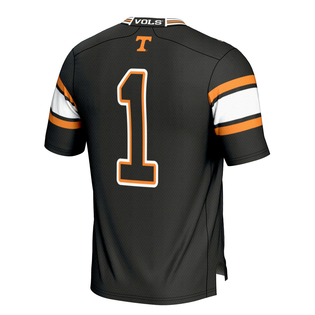 #1 Tennessee Volunteers Football Jersey - Black product image 4, provided for visual reference and product detail review