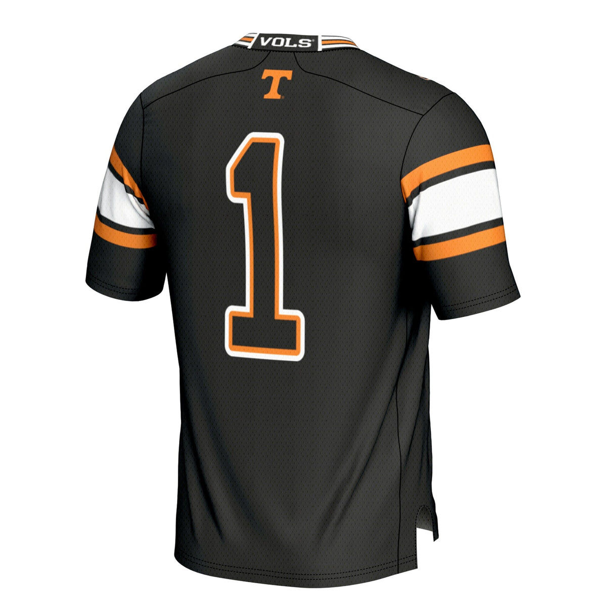 #1 Tennessee Volunteers Football Jersey - Black product image 4, provided for visual reference and product detail review