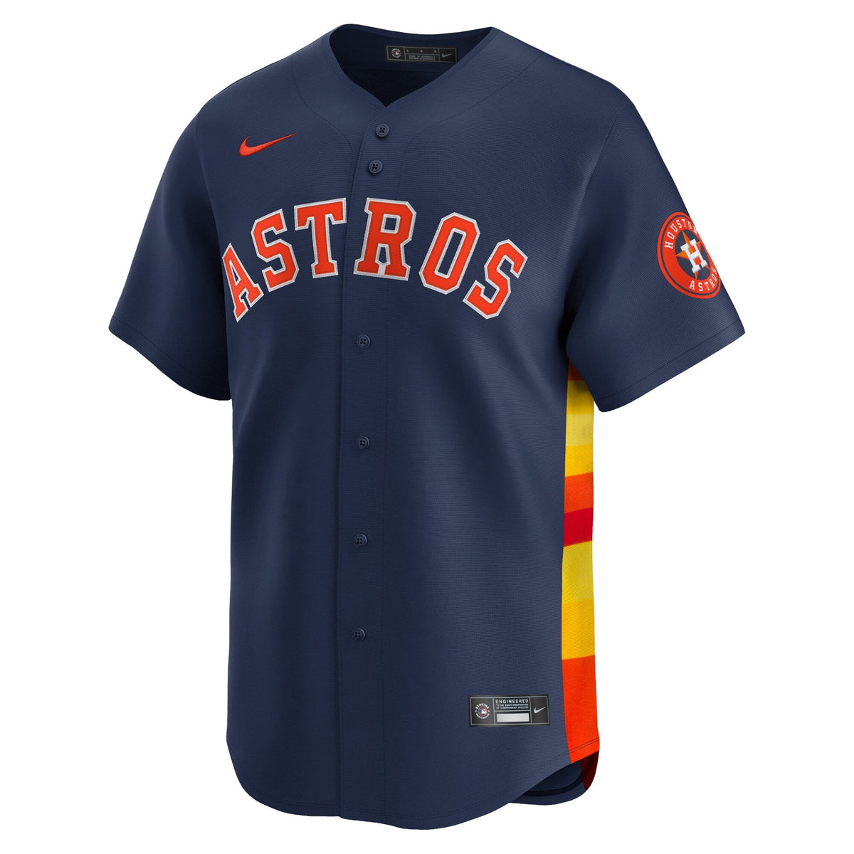Houston Astros Jose Altuve Navy Alternate Limited Player Jersey product image 3, provided for visual reference and product