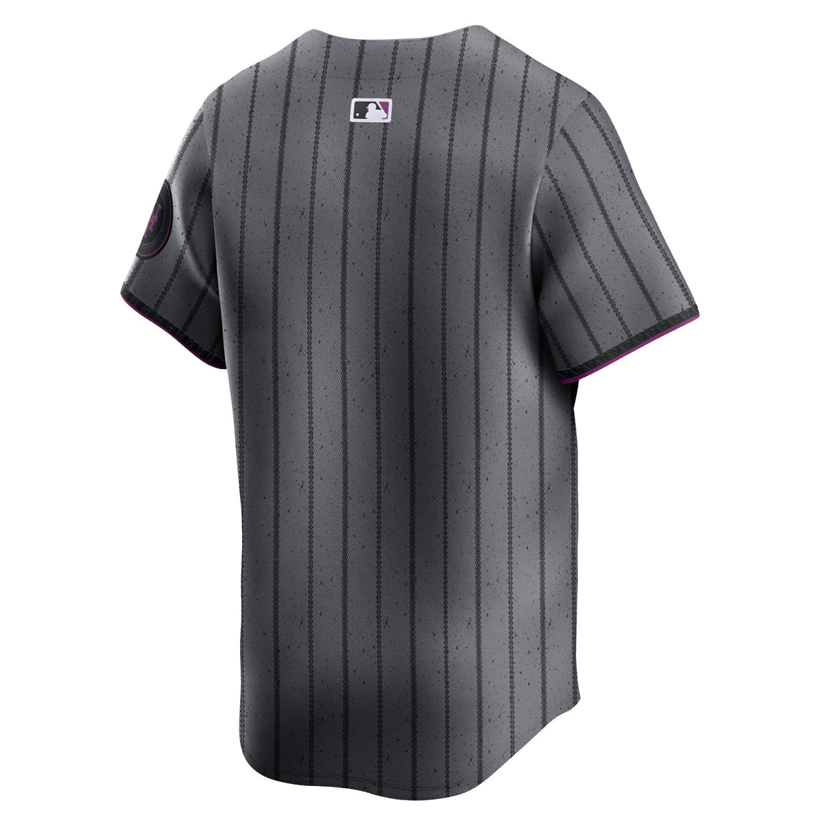 New York Mets Graphite 2024 City Connect Limited Jersey product image 4, provided for visual reference and product detail