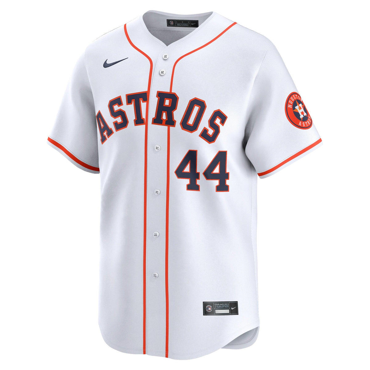Houston Astros Yordan Alvarez White Home Limited Player Jersey product image 3, provided for visual reference and product