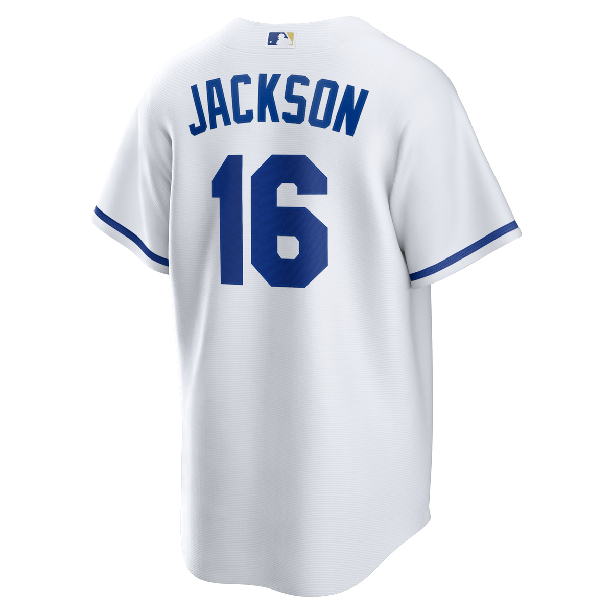Kansas City Royals Bo Jackson White Home Retired Player Replica Jersey product image 4, provided for visual reference and