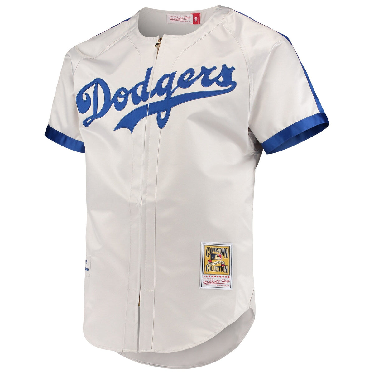 Brooklyn Dodgers Jackie Robinson Gray Cooperstown Collection Authentic Jersey product image 3, provided for visual reference