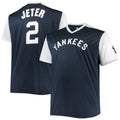 New York Yankees Derek Jeter Navy/White Cooperstown Collection Replica Player Jersey product image 1, provided for visual
