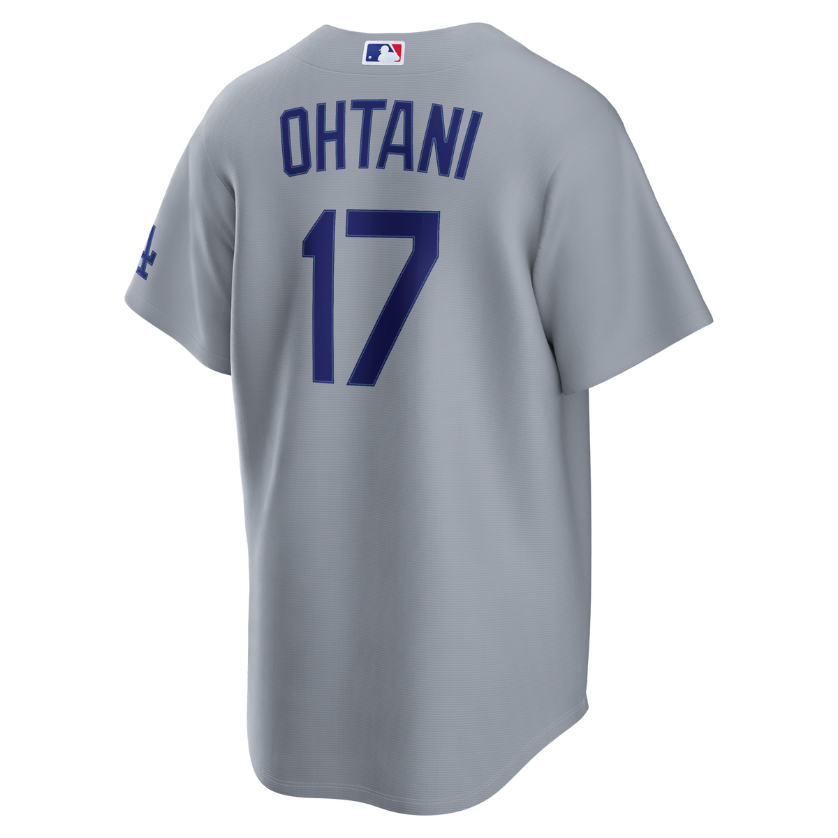 Los Angeles Dodgers Shohei Ohtani Gray Road Stadium Jersey product image 4, provided for visual reference and product detail