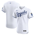 Kansas City Royals White Home Elite Jersey product image 1, provided for visual reference and product detail review