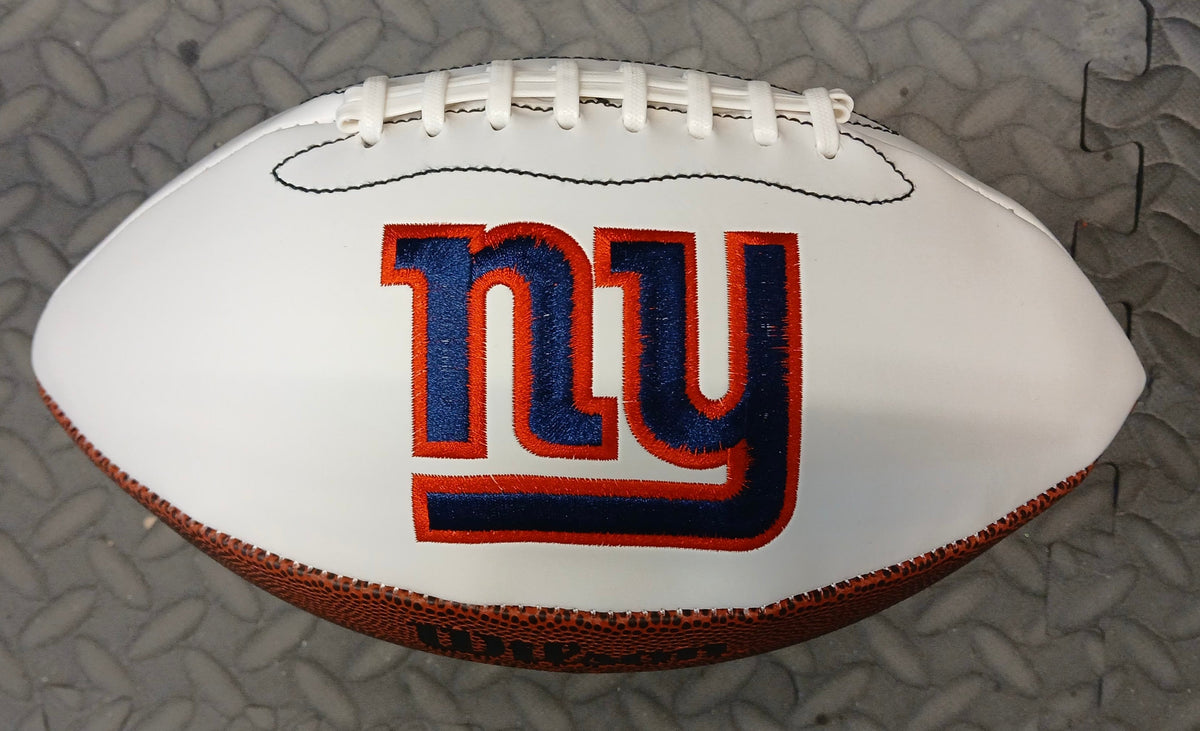 New York Giants Full size Wilson logo football Perfect for product image 1