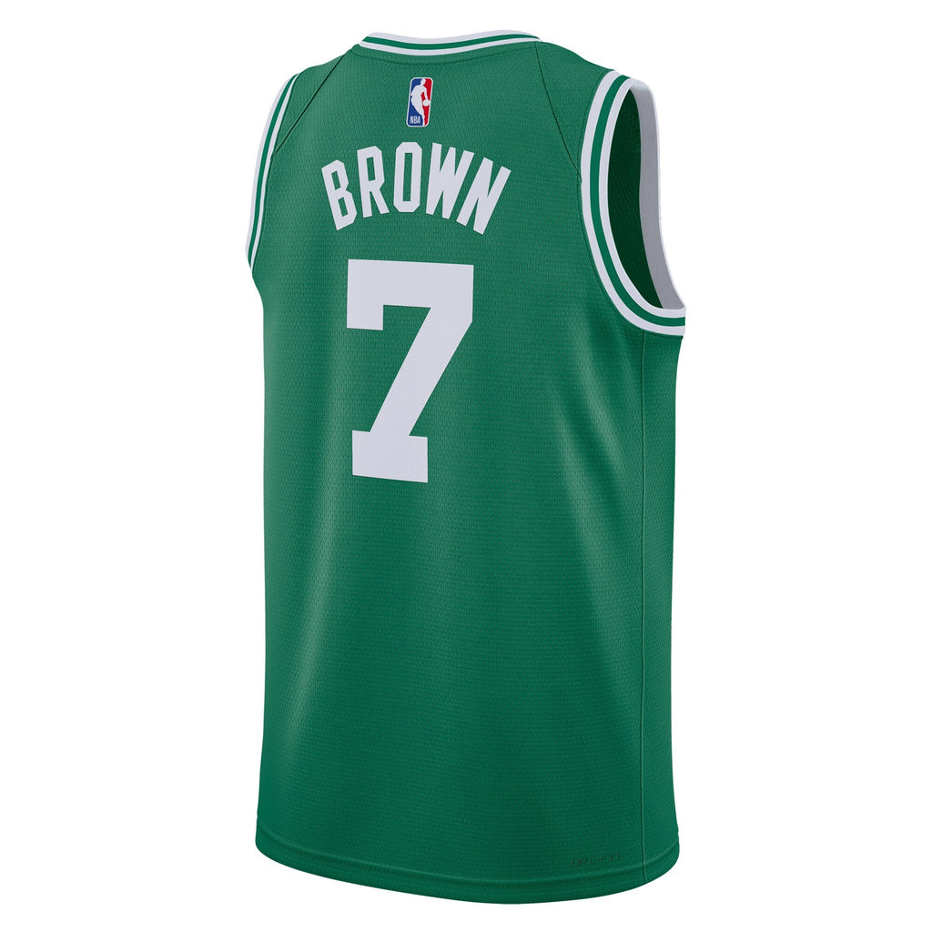Boston Celtics Replica Icon Swingman Jersey - Jaylen Brown product image 4, provided for visual reference and product detail