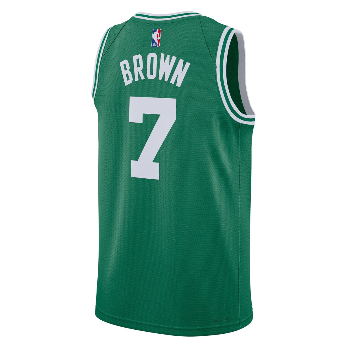 Boston Celtics Replica Icon Swingman Jersey - Jaylen Brown product image 4, provided for visual reference and product detail