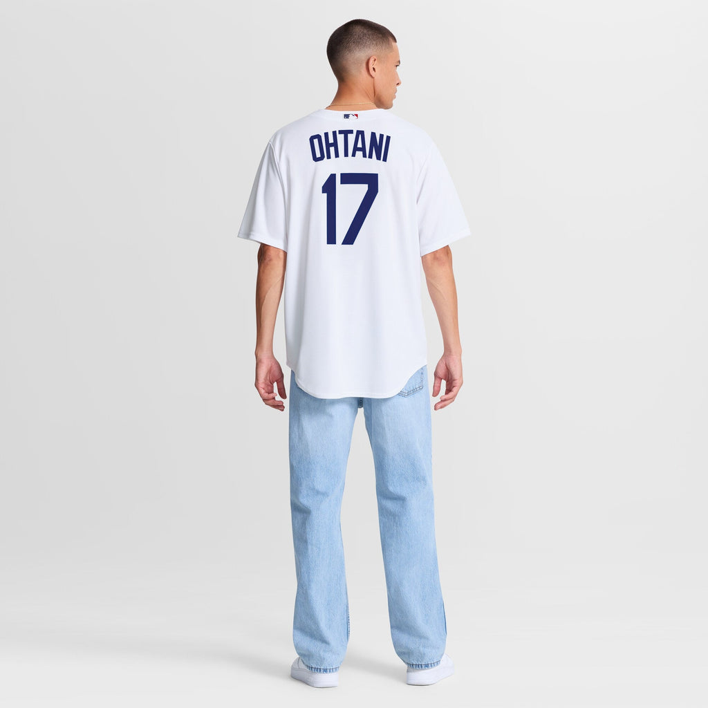 Los Angeles Dodgers Shohei Ohtani White Home Replica Jersey product image 6, provided for visual reference and product
