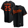 Baltimore Orioles Pete Alonso Black Alternate Replica Jersey product image 1, provided for visual reference and product