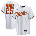 Baltimore Orioles Pete Alonso White Home Replica Jersey product image 1, provided for visual reference and product detail