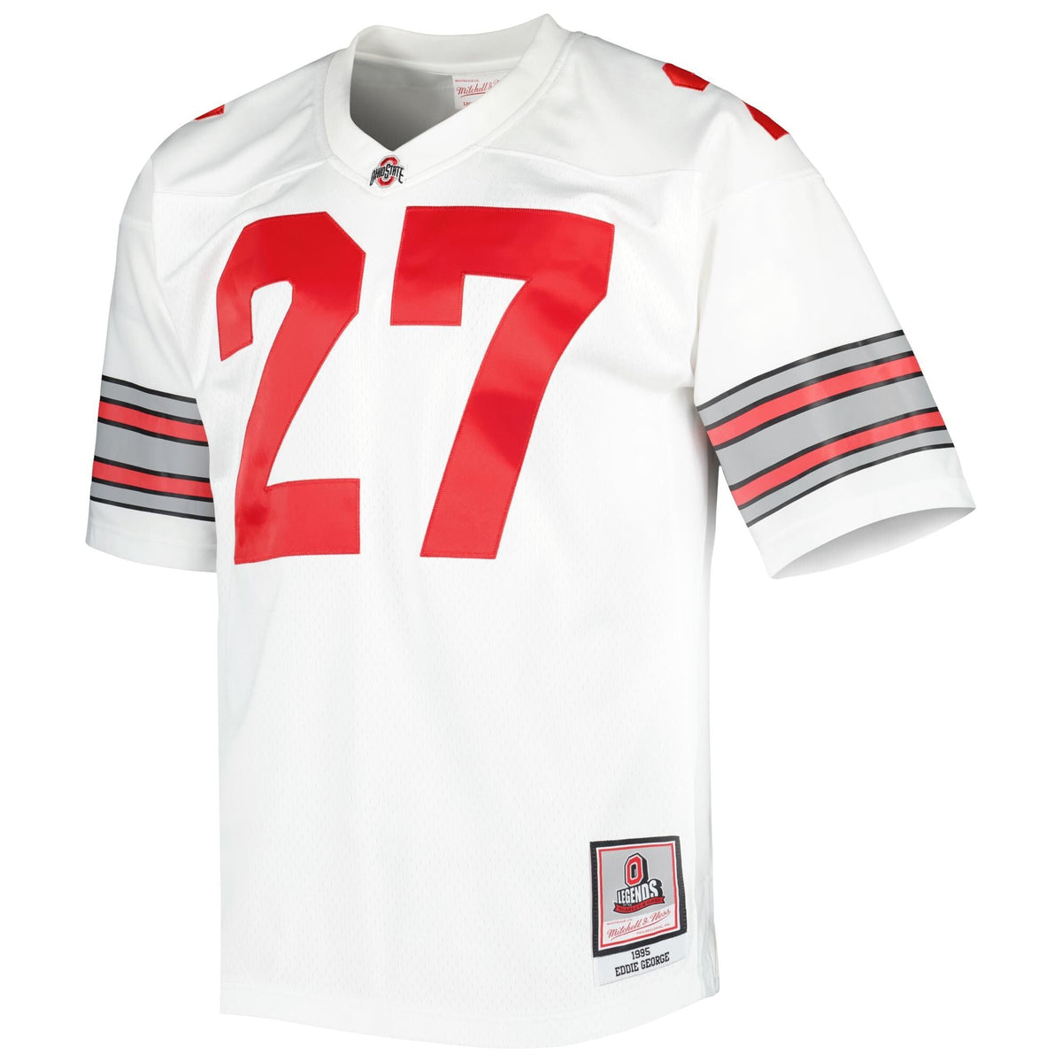 Eddie George White Ohio State Buckeyes Authentic Jersey product image 3, provided for visual reference and product detail
