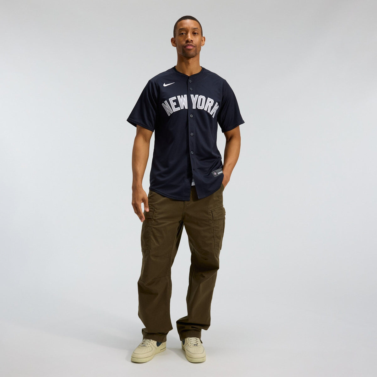 New York Yankees Aaron Judge Navy Alternate Limited Player Jersey product image 5, provided for visual reference and product