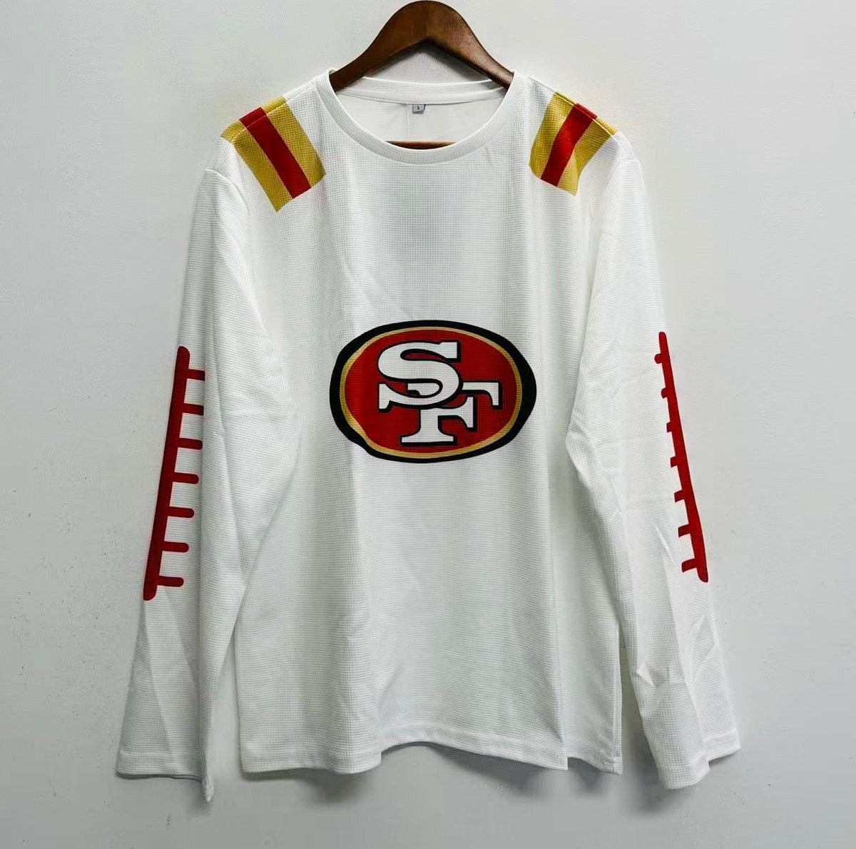 San Francisco 49ers official NFL long sleeve thermal shirt product image 2