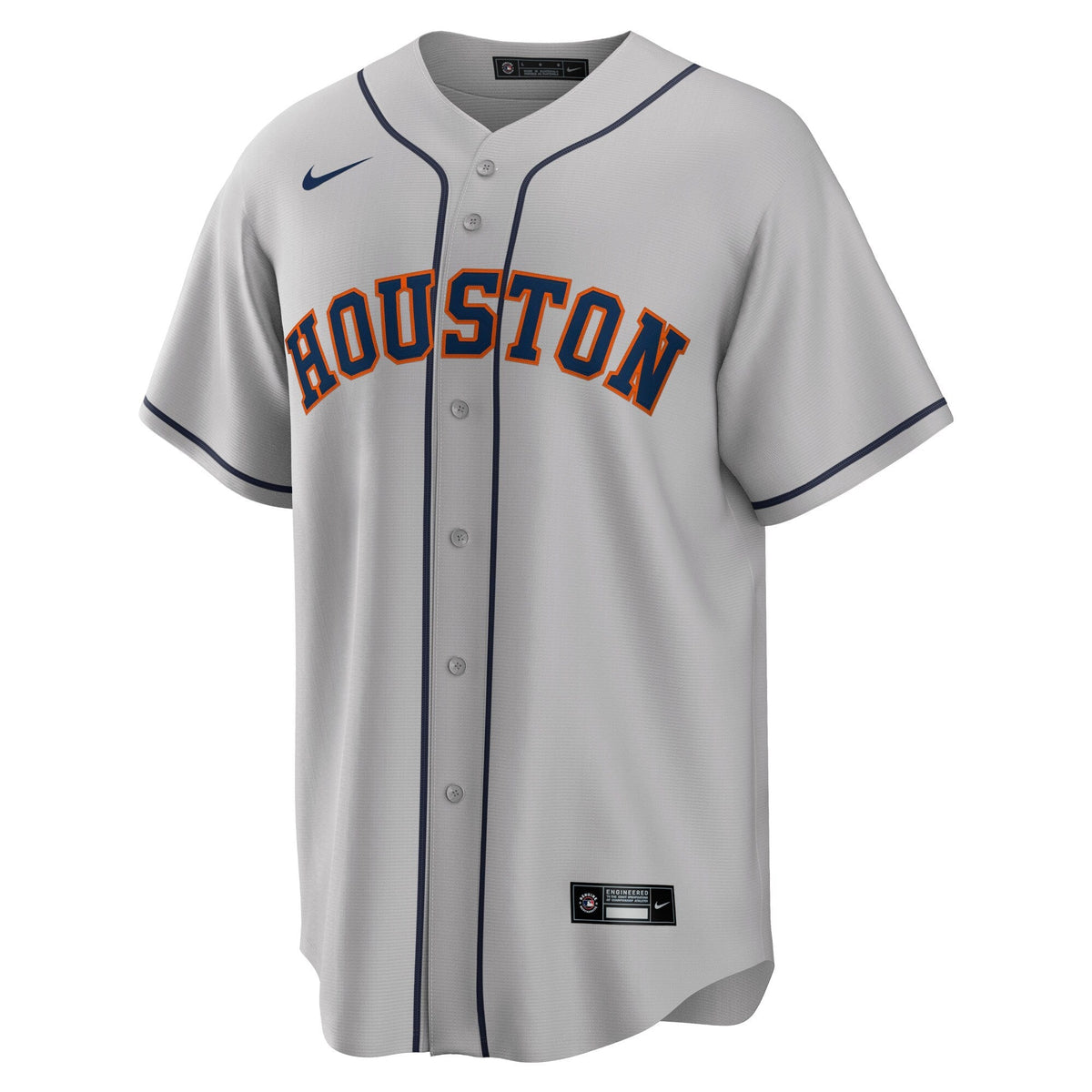 Houston Astros Yordan Álvarez Gray Road Replica Player Jersey product image 3, provided for visual reference and product