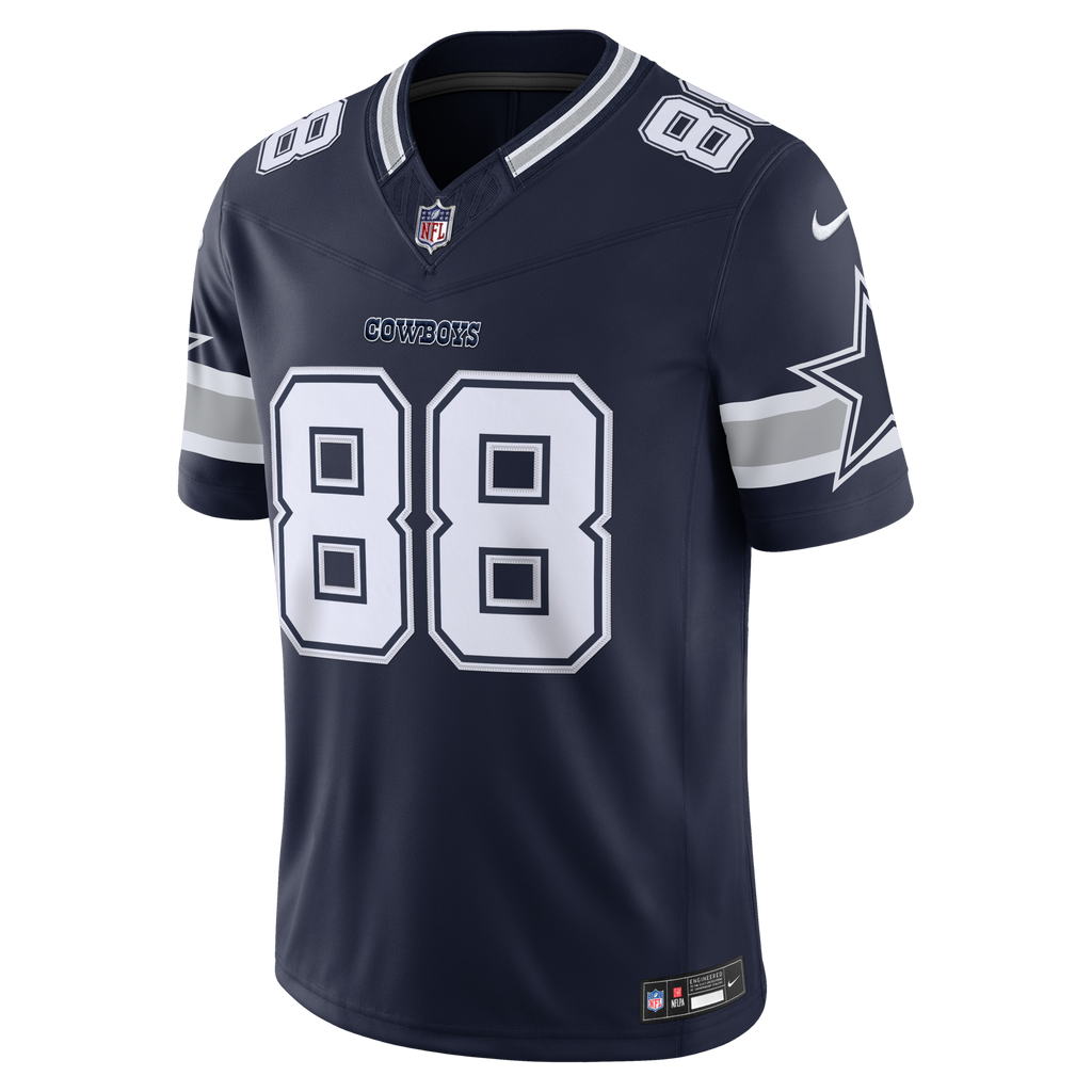 Dallas Cowboys CeeDee Lamb Navy Team Vapor F.U.S.E. Stitched Limited Jersey product image 3, provided for visual reference