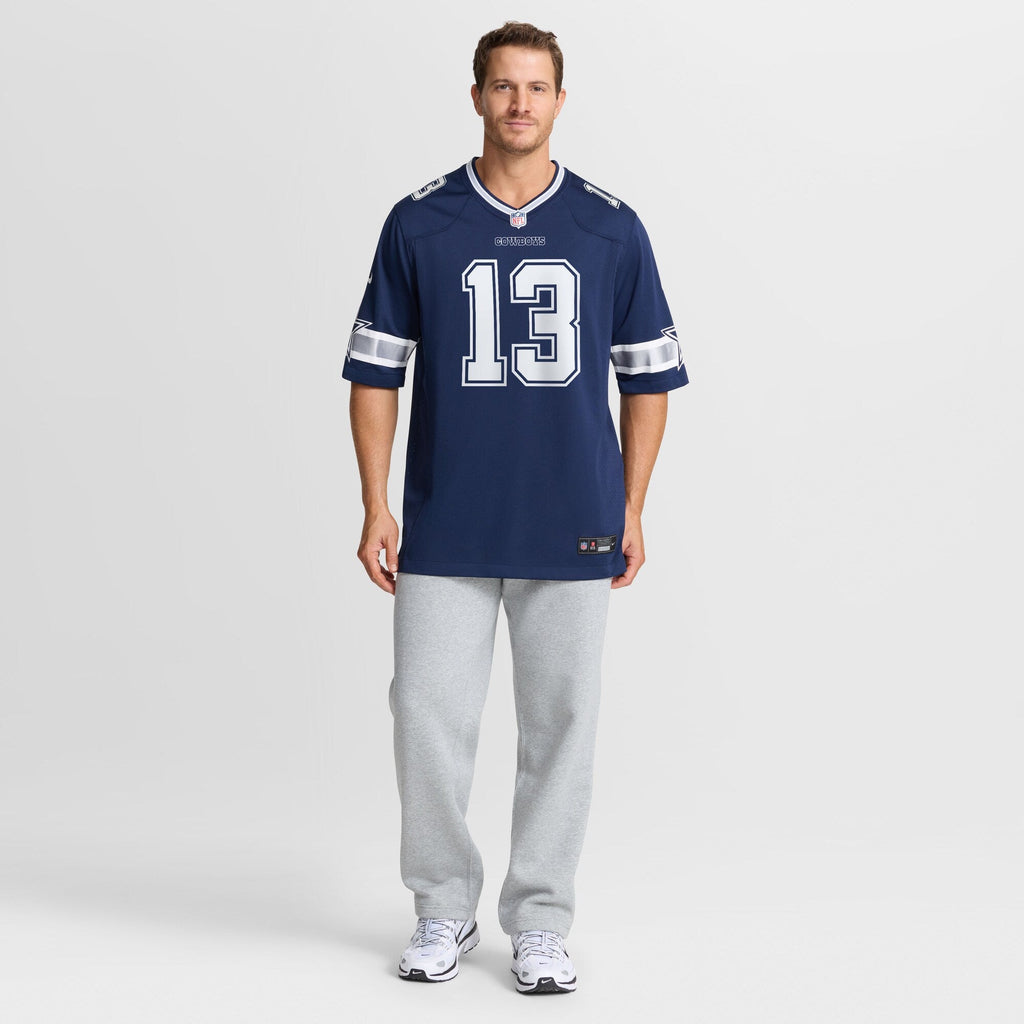 Dallas Cowboys Caleb Downs Navy 2026 NFL Draft First Round Pick No. 11 Team Game Jersey product image 3, provided for visual