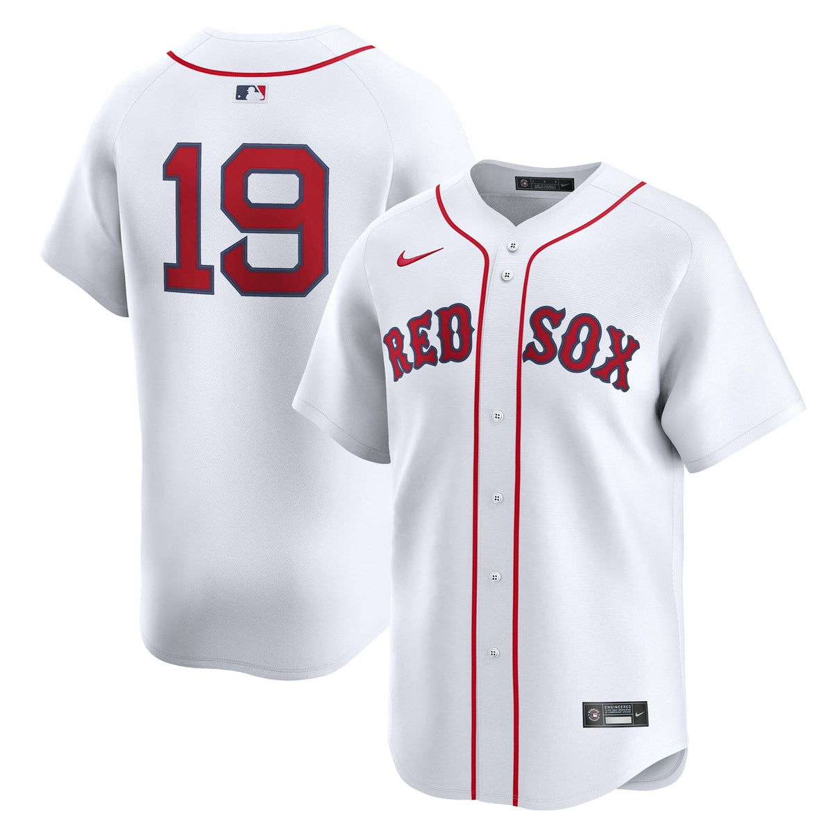Boston Red Sox Roman Anthony White Home Limited Player Jersey product image 2, provided for visual reference and product