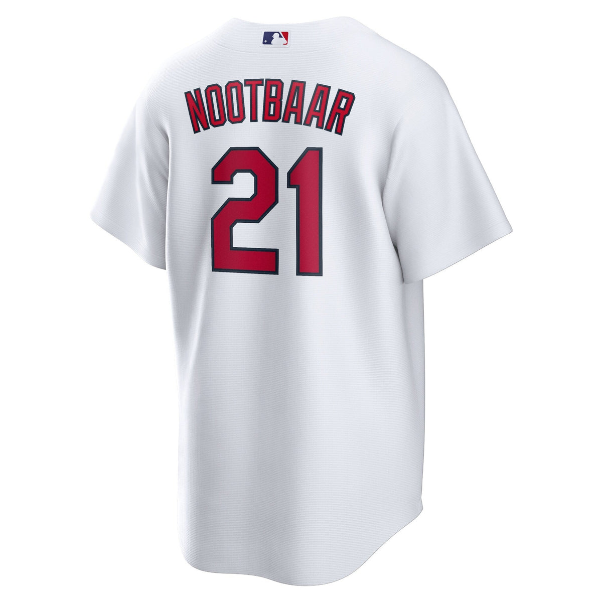 St. Louis Cardinals Lars Nootbaar White Home Replica Jersey product image 4, provided for visual reference and product