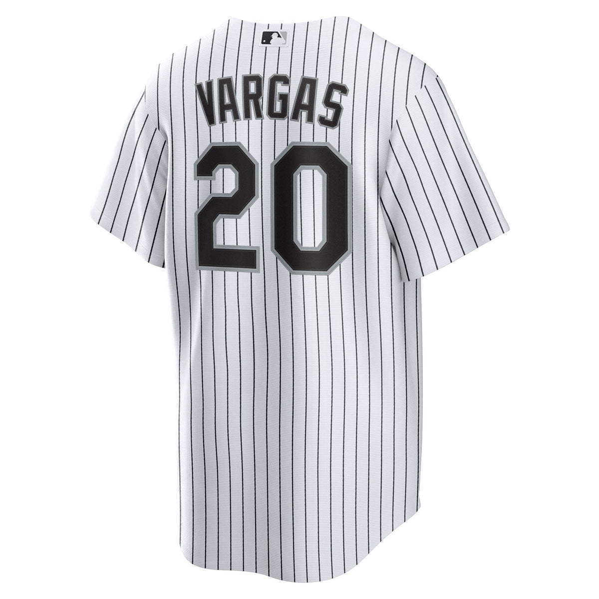 Chicago White Sox Miguel Vargas White Home Replica Jersey product image 4, provided for visual reference and product detail