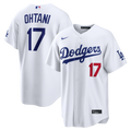 Los Angeles Dodgers Shohei Ohtani White Home Stadium Jersey product image 1, provided for visual reference and product