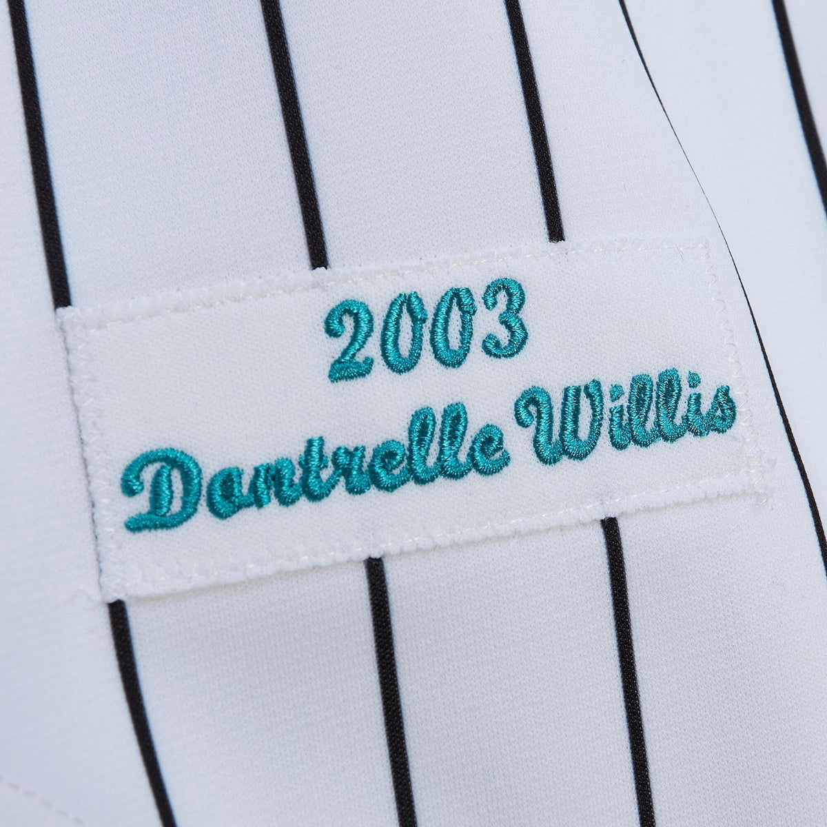 Florida Marlins Dontrelle Willis White Cooperstown Collection Authentic Jersey product image 7, provided for visual