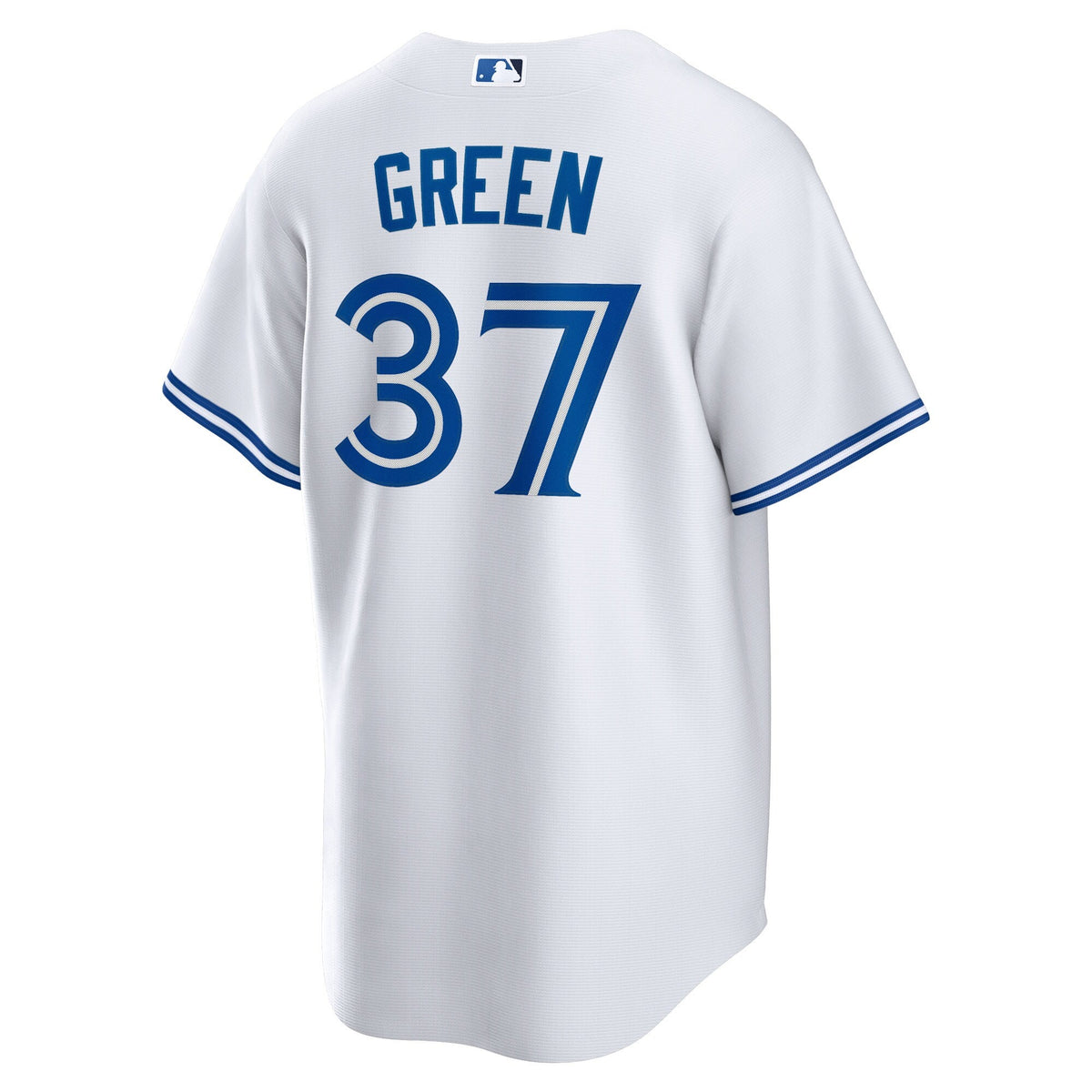 Toronto Blue Jays Chad Green White Home Replica Player Jersey product image 4, provided for visual reference and product