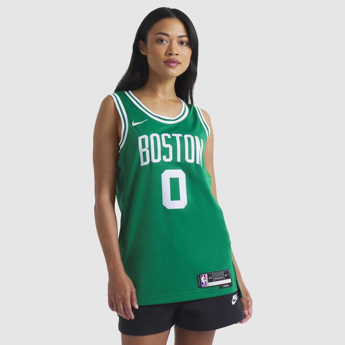 Boston Celtics Icon Edition Swingman Jersey - Kelly Green - Jayson Tatum product image 4, provided for visual reference and