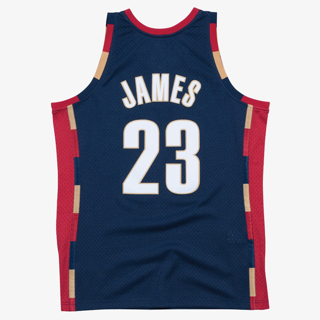 Cleveland Cavaliers Swingman Jersey Alternate Lebron James 2008-09 product image 3, provided for visual reference and