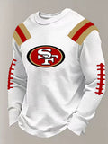 San Francisco 49ers official NFL long sleeve thermal shirt product image 1