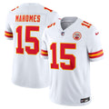 Kansas City Chiefs Patrick Mahomes White Vapor F.U.S.E. Stitched Limited Jersey product image 1, provided for visual