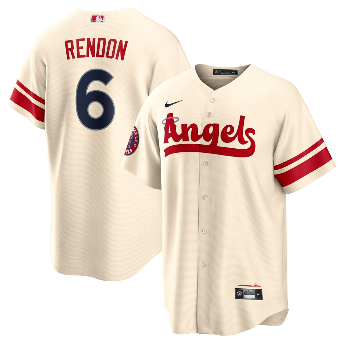 Los Angeles Angels Anthony Rendon Cream City Connect Replica Player Jersey product image 2, provided for visual reference