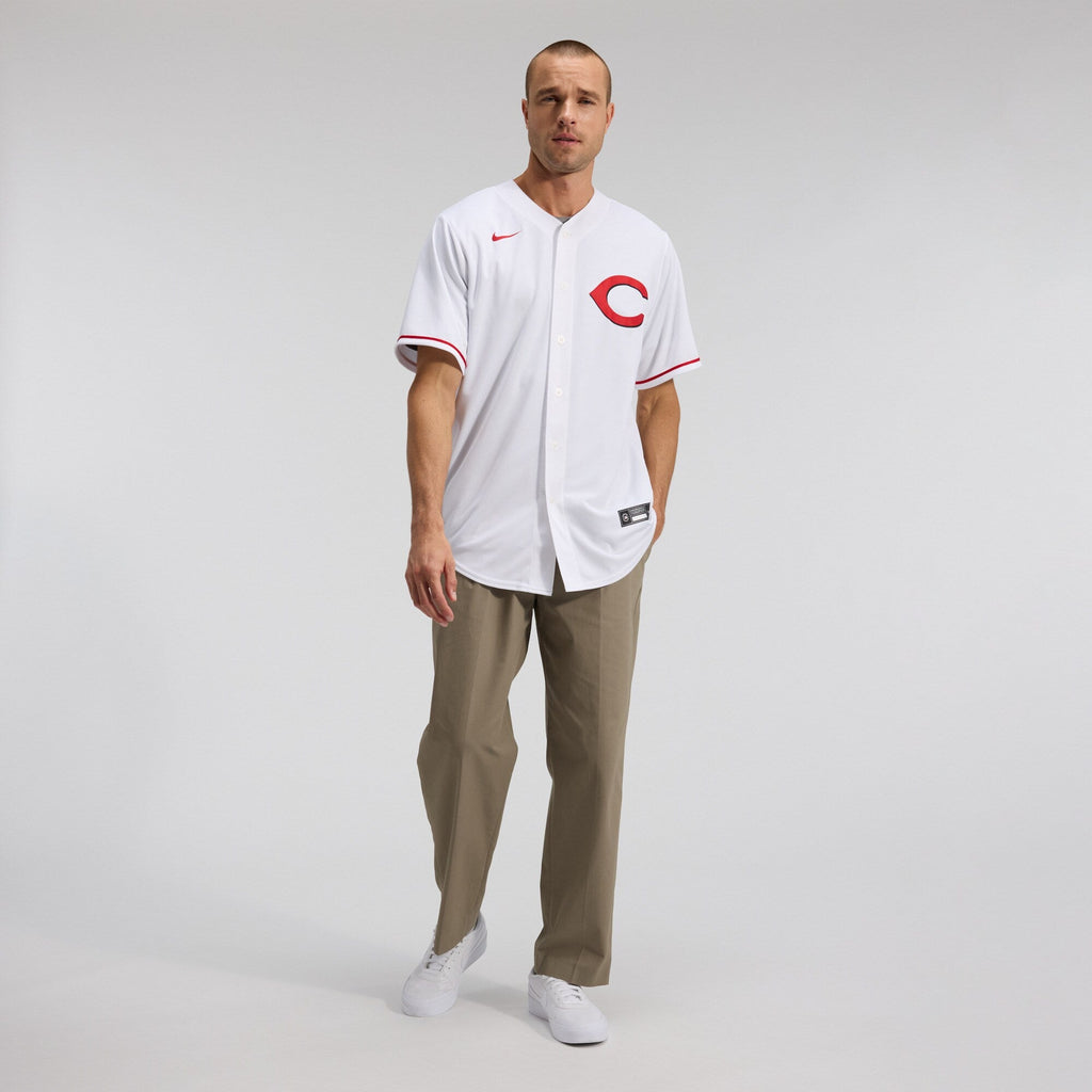 Cincinnati Reds Elly De La Cruz White Alternate 2 Replica Jersey product image 5, provided for visual reference and product