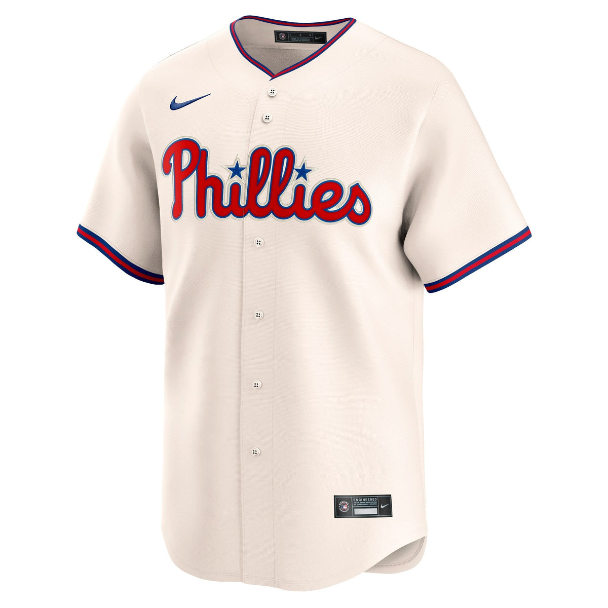 Philadelphia Phillies Bryce Harper Cream Alternate Limited Jersey product image 3, provided for visual reference and product