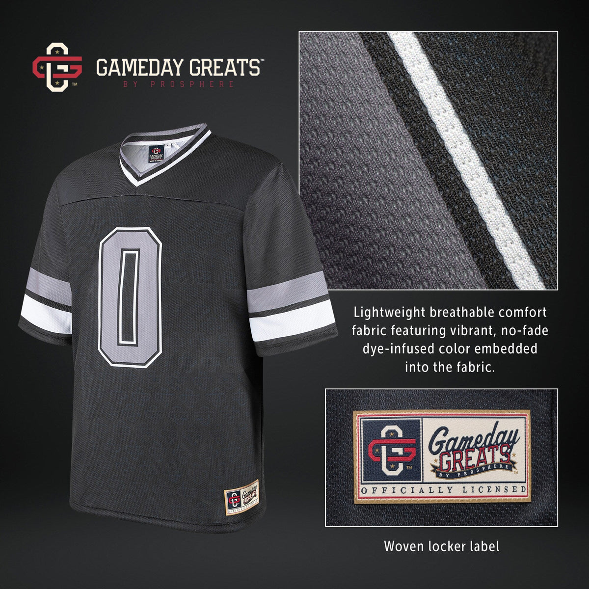 #1 Clemson Tigers Lightweight Baseball Fashion Jersey - White product image 5, provided for visual reference and product