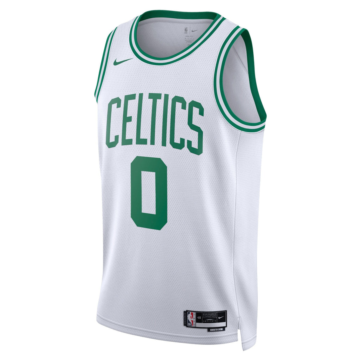 Boston Celtics Association Edition Swingman Jersey - White - Jayson Tatum product image 2, provided for visual reference and