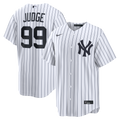 New York Yankees Aaron Judge White Home Replica Jersey product image 1, provided for visual reference and product detail