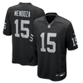 Las Vegas Raiders Fernando Mendoza Black 2026 NFL Draft First Round Pick No. 1 Team Game Jersey product image 1, provided