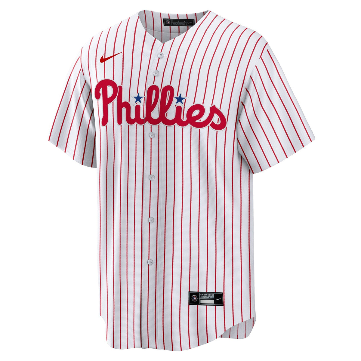 Philadelphia Phillies Justin Crawford White Home Replica Jersey product image 3, provided for visual reference and product