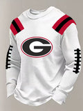 Georgia Bulldogs official NCAA long sleeve thermal shirt product image 1