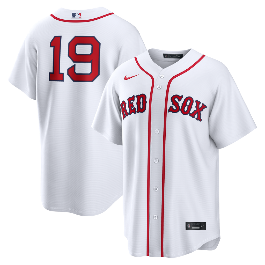 Boston Red Sox Roman Anthony White Home Replica Jersey product image 2, provided for visual reference and product detail