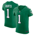 Philadelphia Eagles Jalen Hurts Kelly Green Alternate Vapor F.U.S.E. Elite Jersey product image 1, provided for visual