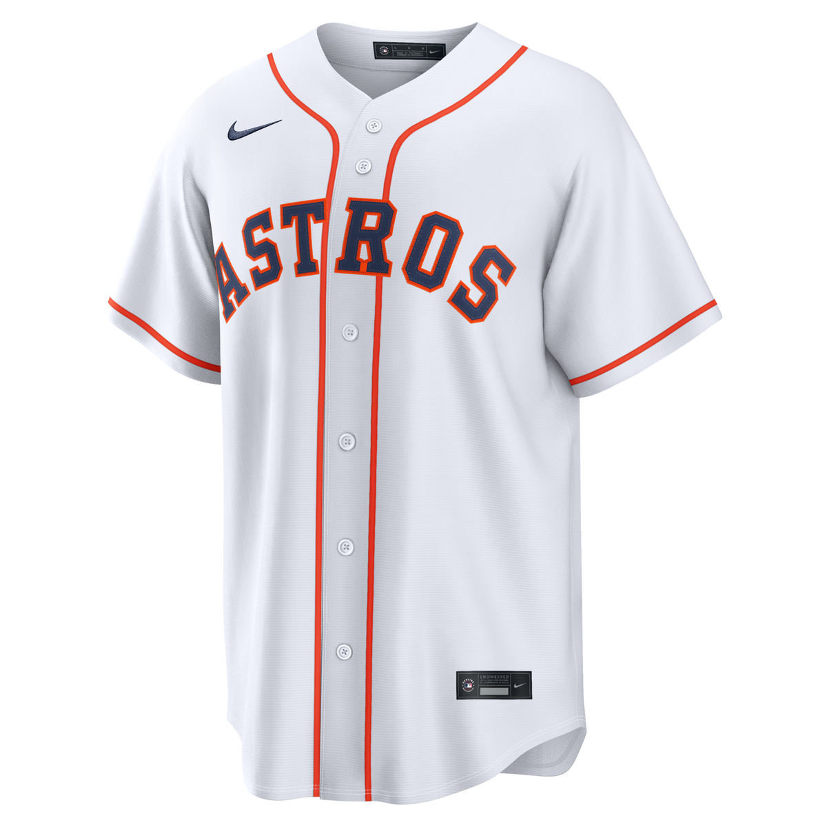 Houston Astros Jose Altuve White Home Replica Jersey product image 3, provided for visual reference and product detail review