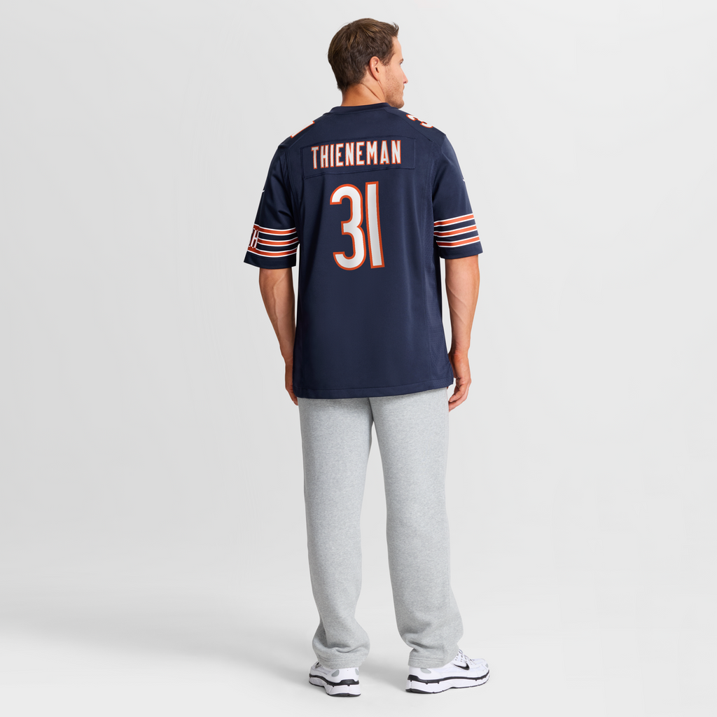 Chicago Bears Dillon Thieneman Navy 2026 NFL Draft First Round Pick No. 25 Team Game Jersey product image 6, provided for