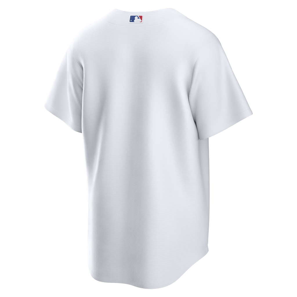 Los Angeles Dodgers White Home Replica Jersey product image 4, provided for visual reference and product detail review