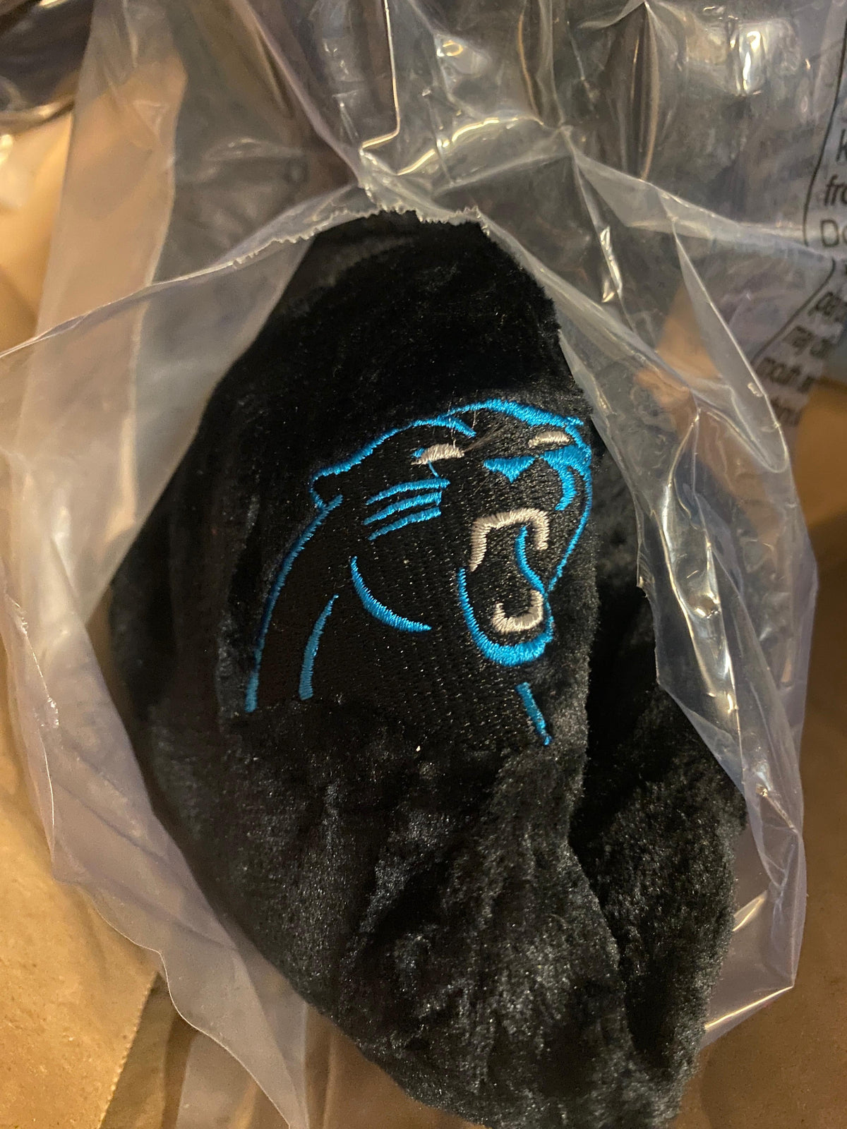 Carolina Panthers Men’s/Woman Official NFL bath robe 26x47 product image 2